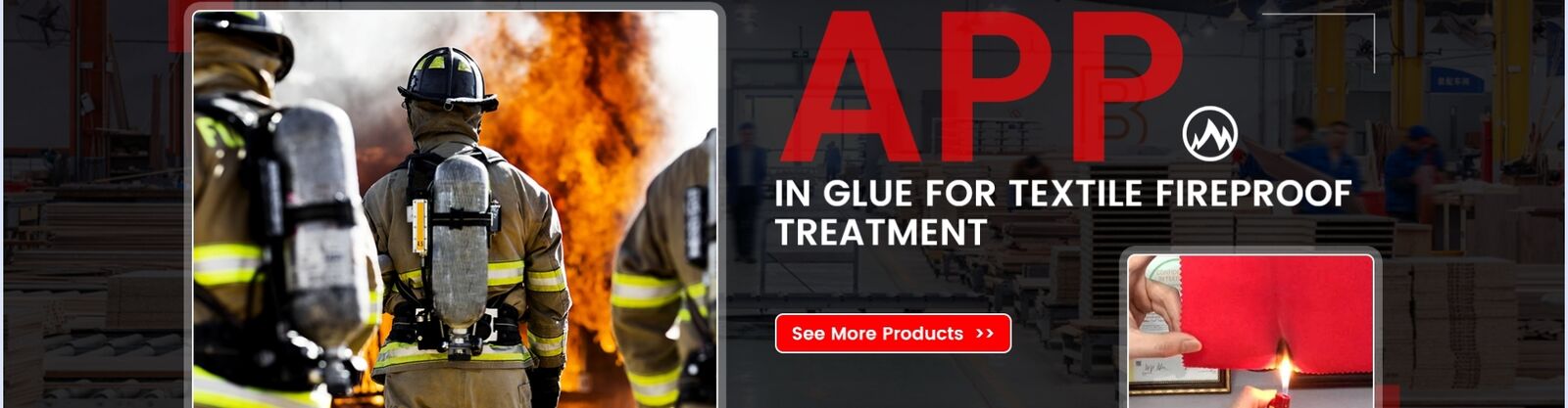 คุณภาพ แอมโมเนียมโพลีฟอสเฟตสารหน่วงไฟ โรงงาน