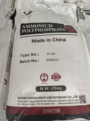 APP Ammonium Polyphosphate Intumescent Coating Flame Retardant Offering Thermal Barrier and Fire Protection for Industrial Structures